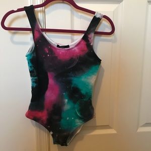 Galaxy styled leotard